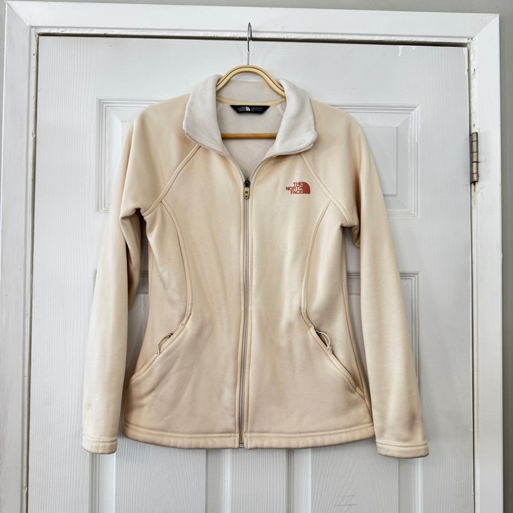 The North Face Cream Fleece Jacket